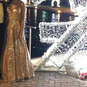 Evening formal dress